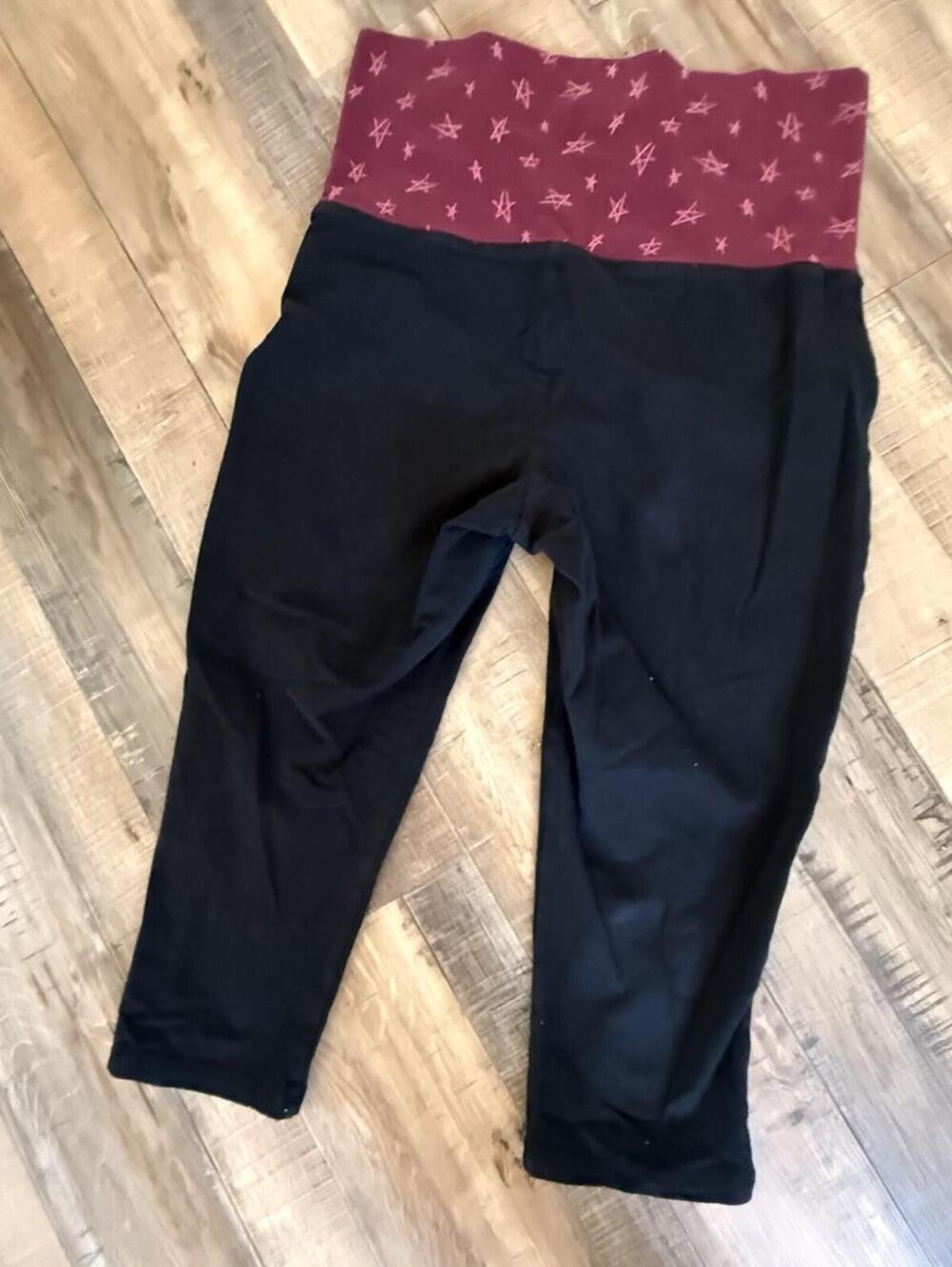 Mossimo Supply Co. Cropped Legging Fold Over Waistband  Sz S Y2K Target - Picture 7 of 7